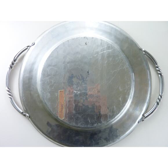 Vintage Floral Aluminum Serving Tray Coffee Bar Styling, Coffee Station Decor, - Picture 5 of 7